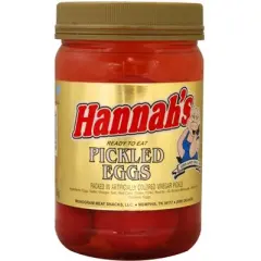 Hannah's Pickled Eggs Quarts - 3 Quarts
