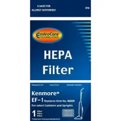 Sears Kenmore Hepa Filter Replacement 86889 20-86889 EF-1