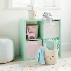Coiled Rope Small Round Storage Basket - Rabbit - Cloud Island&trade;