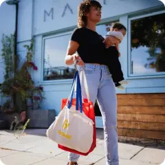 GoldBug Stroller Hook - Multi Use Clip for Shopping Carts and Strollers