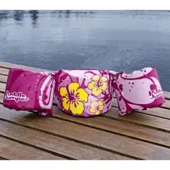 Puddle Jumper Child Deluxe Life Vest - Tropical Flowers (For Childred 33-55 lbs)