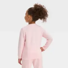 Toddler Girls' Bear Face Pullover Sweater - Cat & Jack&trade; Pink