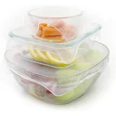 Grand Fusion Silicone Food Wrap Extra Large Set of 2 (6 Pack)