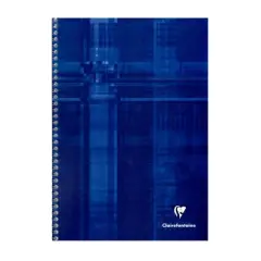 Clairefontaine Classic Wirebound Notebooks, 8 1/4 In. X 11 3/4 In., Ruled With Margin, 50 Sheets