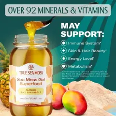 MANGO & PINEAPPLE SEA MOSS GEL
