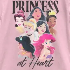 Girl's Disney Princess at Heart T-Shirt