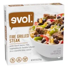Evol Gluten Free Frozen Fire Grilled Steak Bowl - 9oz