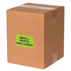 Tape Logic Labels "Small Parts Enclosed" 2 x 3" Fluorescent Green 500/Roll (DL1625) 