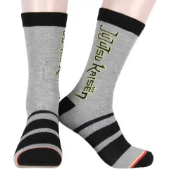 Jujutsu Kaisen Socks Jujutsu High Crest Logo 2 Pack Adult Crew Socks Multicoloured