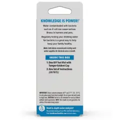 Safe Home Bacteria in Drinking Water DIY Test Kit: EPA Standards, Household Water Tests, No Warranty