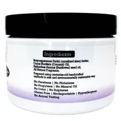 True Shea Natural Ultra Whipped Shea Butter - Lavender - 8oz