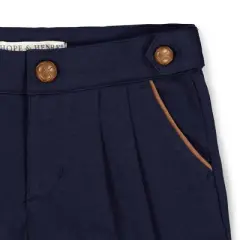 Hope & Henry Girls' Dressy Ponte Riding Short, Infant