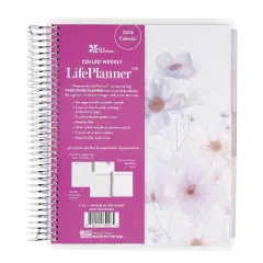 Erin Condren 2024 Planner 7"x9" Daily/Monthly Vertical Coiled Wildflowers