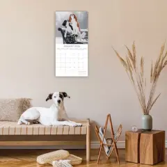 2026 Square Wall Calendar, Cavalier King Charles Spaniels, 16-Month Animals Theme with 180 Reminder Stickers (12x12 In)