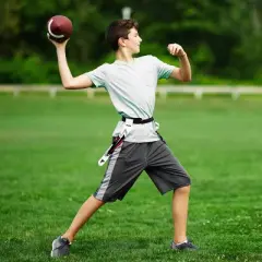 NFL Franklin Sports Atlanta Falcons Youth Flag Football Set