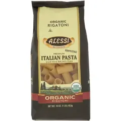 Alessi Organic Rigatoni Pasta - 6 pack, 16 oz