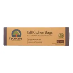 If You Care Tall Kitchen Trash Bag - Case of 12/12 ct