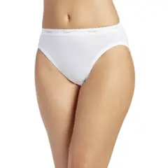 Jockey Womens Classic French Cut 3 Pack Underwear French Cuts 100% cotton