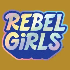 Junior's Rebel Girls Colorful Classic Logo Festival Muscle Tee