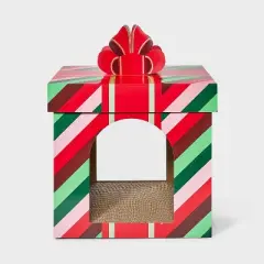 Present Shaped Cat Scratcher - 19.88" - Boots & Barkley&trade;