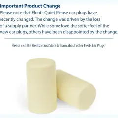 Flents Quiet Please Foam Ear Plugs 10 Pairs