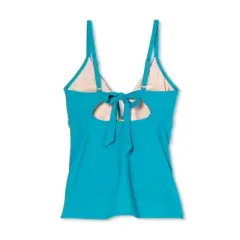V-Wire Maternity Tankini Top - Isabel Maternity by Ingrid & Isabel&trade; Blue