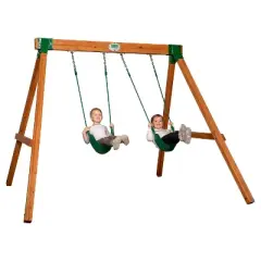 Backyard Discovery Heavy Duty Durango Swing Set