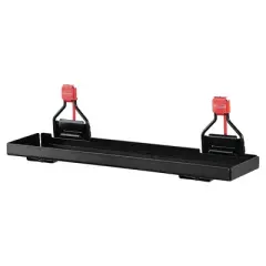 Rubbermaid Metal Shed Shelf & 50lb Capacity 34&rdquo; Storage Shed Tool Rack (2-pack)