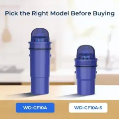 Waterdrop Replacement for Pur Water Filter, Pack of 4