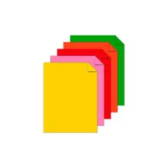 Neenah Paper Astrobrights Colored Card Stock 65 lb. 8-1/2 x 11 Assorted 250 Sheets 21003