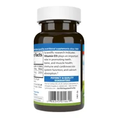 Carlson - Vitamin D3, 2000 IU (50 mcg), Cholecalciferol, Immune Support