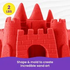 Kinetic Sand 2lb Bag Red