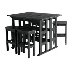 Lehigh 6pc Bar Height Balcony Set - highwood