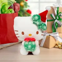Hello Kitty and Friends 8" Hello Kitty Plush - Officially Licensed Sanrio Holiday Merchandise - Collectible Stuffed Animal - Gift for Kids