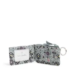 Vera Bradley Women's  Cotton RFID Deluxe Zip ID Case