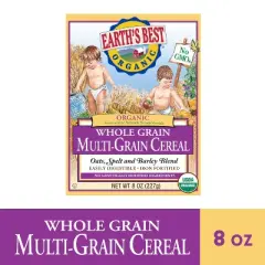 Earth's Best Organic Multi-Grain Whole Grain Baby Cereal - 8oz