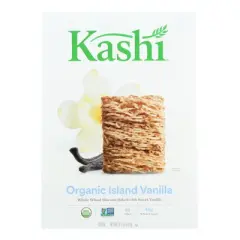 Kashi Organic Island Vanilla Whole Wheat Cereal - Case of 12/16.3 oz