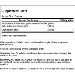 Swanson Glucosamine and Chondroitin 200 Capsules