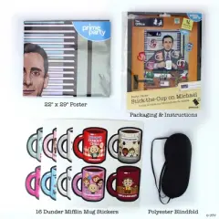 Prime Party The Office Michael Scott's Coffee Pin-The-Cup Party Game