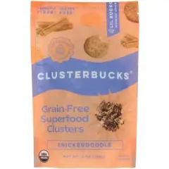 Lil Bucks Snickerdoodle Grain-Free Superfood Clusters - Case of 6/6 oz