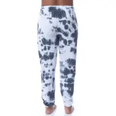 DC Comics Womens' Superman Logo Tie-Dye Jogger Sleep Pajama Pants Multicolored