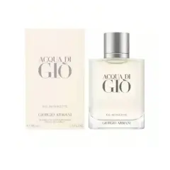 Acqua Di Gio By Giorgio Armani 3.3 Oz EDT Refillable Cologne For Men NIB