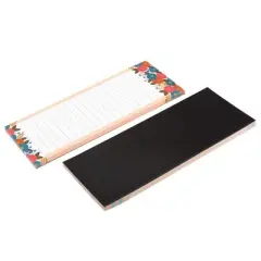 Juvale 6-Pack Magnetic Notepads for Refrigerator - Shopping List, To-Do, Memo, Scratch Pads (6 Floral Designs, 60 Sheets Each)