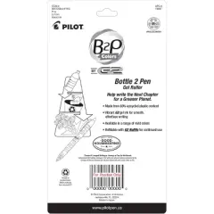 B2P 5ct Gel Pens Fine Tip Black Ink + 2 Refill: Bottle to Pen, 0.7mm, Art & Office Supplies, Includes Refills