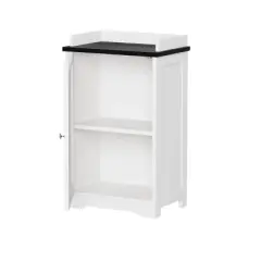 Bathroom Storage Cabinet with Adjustable Shelf White - Hastings Home