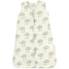 Touched by Nature Baby Organic Cotton Sleeveless Wearable Sleeping Bag, Sack, Blanket, Birch Tree