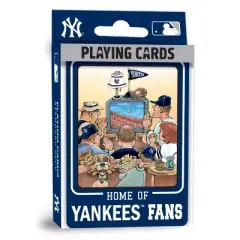 MasterPieces Officially Licensed MLB New York Yankees Fan Deck Playing Cards - 54 Card Deck