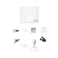 Yoobi Evolve 8pc Mini Supply Kit White