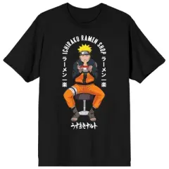 Naruto Ichiraku Ramen Shop Men's Short Sleeve Shirt & Sleep Pants Set