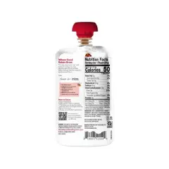 Once Upon a Farm Belly Blends Red Berries, Cherries and Sweet Potato Fruit Pouch - 3.2oz